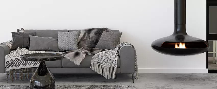 Circular Hanging Fireplace Installation Services in Milledgeville, GA