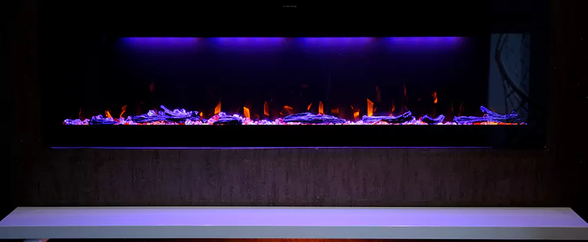 Dynamic Flame Color Fireplace Installation in Milledgeville, GA