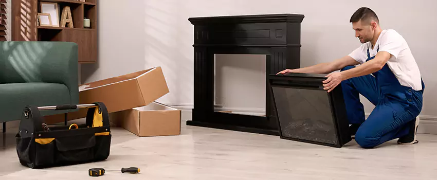 Old Rusted Metal Fireplace Repair And Replacement in Milledgeville, GA